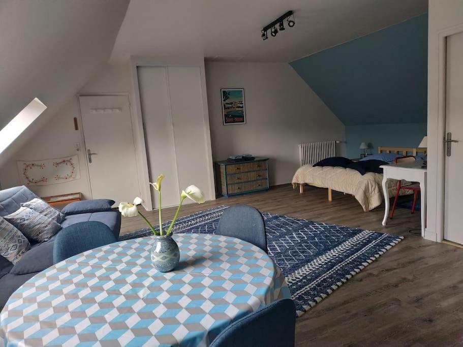 Grand Studio, Tout Equipe Et Renove. Combrit Екстер'єр фото